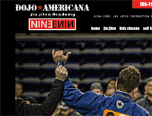 Tablet Screenshot of dojoamericana.com